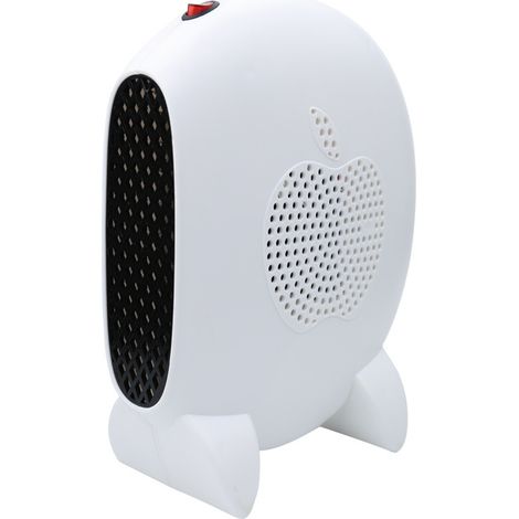 Riscaldatore portatile, mini termoventilatore da tavolo, piccolo riscaldatore elettrico personale per camera da letto