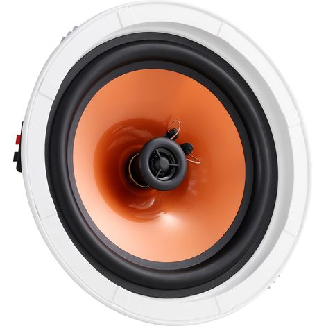 Mophorn Juego de 4 altavoces empotrados de techo de 205 mm, 100 W, con impedancia de 8 Ω y sensibilidad de 89 dB, ideales para el hogar, sala de estar, dormitorio o porches cubiertos (1/5)