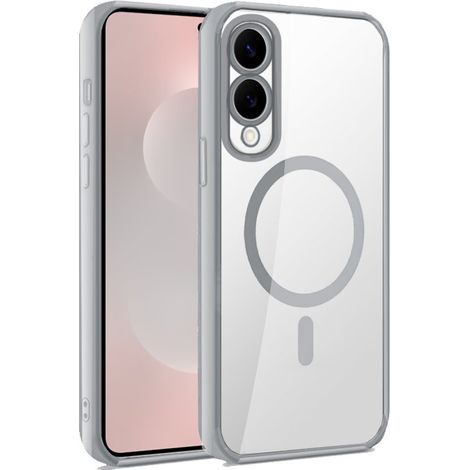 Carcasa COOL para Samsung S937 Galaxy S25 Edge Magnética Borde Plata