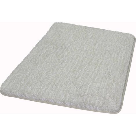 Kleine Wolke Badteppich Seattle Nebel 55 x 65cm Badvorleger Badematte Teppich