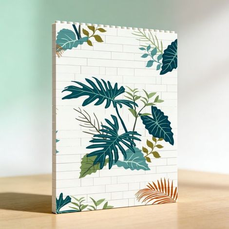 Cadre en blocs, cadeau pour amoureux et couple (1/5)