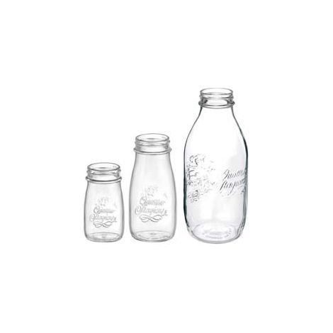 BOTTIGLIA VETRO QUATTRO STAGIONI- - ø mm.56 ml.1000 - 6 pezzi BORMIOLI