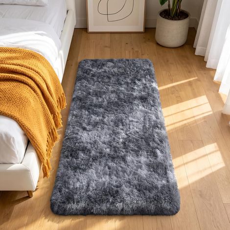 Tapis de couloir à poils longs et moelleux, 80 x 150 cm (1/5)