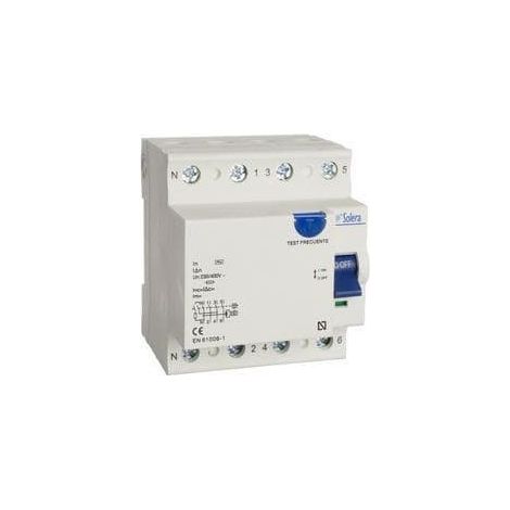 Differenzialschutzschalter 4P 40A Klasse AC Empfindlichkeit 30mA Ausschaltleistung 6kA