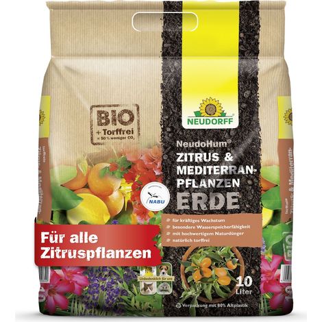 Neudorff Neudohum Zitrus- & MediterranpflanzenErde - 10 Liter (1/5)