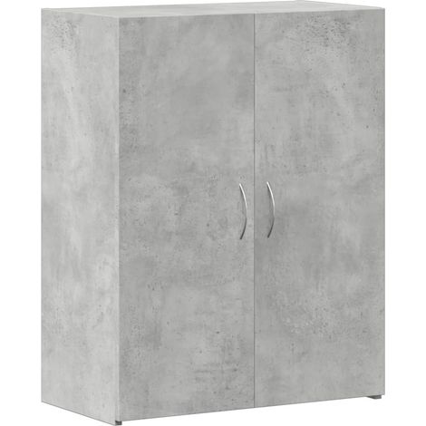 Maison Exclusive - Armario archivador madera ingeniería gris horm