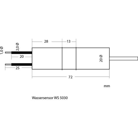 H-Tronic WS 5030 Wassersensor für WPS 5000
