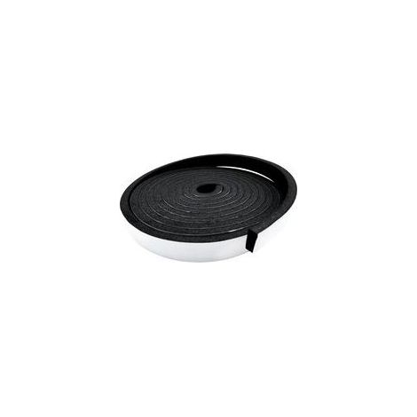 PcsJoint Isolation pour Fenêtre Porte, Joint Adhésif en Mousse Caoutchouc, 20mm de Large x 10mm d'Épaisseurs x 5m de Long,Fenêtre Contre le vent, Anti pluie, Anti-bruit (1/5)