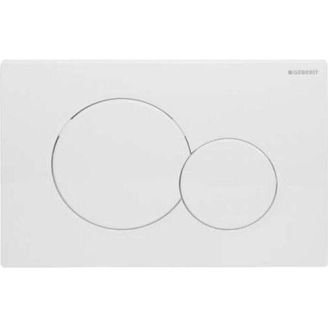 Plaque d'actionneur GEBERIT Sigma01 blanc alpin 115.770.11.5 (1/5)