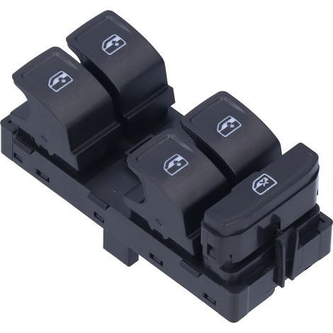 5G0 959 857 D Schwarzer Hauptschalter für Türfensterheber, Ersatzteil für SEAT Leon 2020 (1/5)
