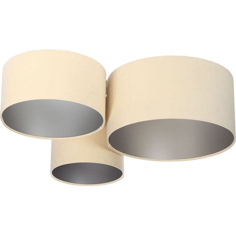Plafonnier trio 080-033 - Beige, argent (1/5)