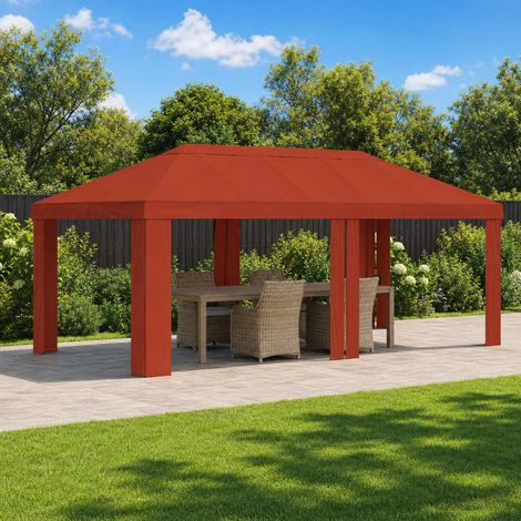 Teenpull – Pavillon Abdeckung 6 x 3 m Terrakotta Polyester 190 gsm (1/5)