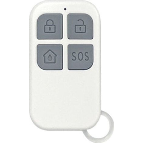 Télécommande, désarmement, sonnerie, alarme et urgence, distance de contrôle maximale de 15 m, sans interférence (1/4)
