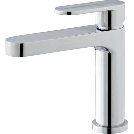 Essebagno Cortes Niedrige verchromte Waschtisch-Mischbatterie