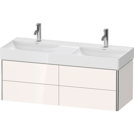 Duravit XSquare Meuble sous-lavabo suspendu, 2 tiroirs,