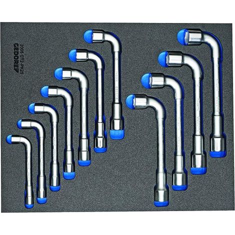GEDORE 2841851 - Clé à douille double dans le module CT 11 pcs , 2005 CT2-25PK (1/3)