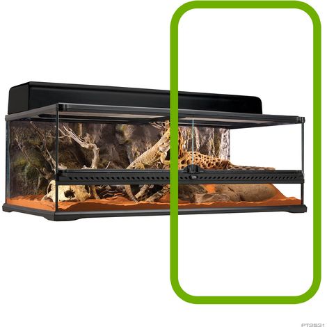 Puertas de cristal de repuesto para terrario Exo Terra PT2611
