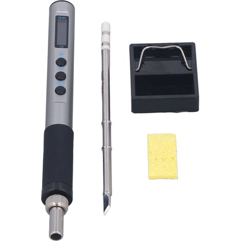 Fer à souder à affichage numérique, stylo à souder électrique USB, température réglable 5V/20V, 65W (1/5)