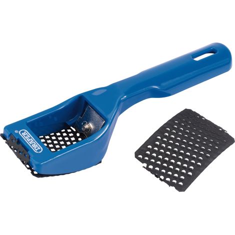 Draper 13855 Curved Blade Multi-Rasp Shaver, 65mm x 40mm - Precision Tool for Shaping and Finishing (1/5)