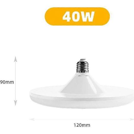 E27 100W LED-Deckenleuchte, entspricht 600W, energiesparend, helle SMD-Lampe für das Wohnzimmer (1/5)