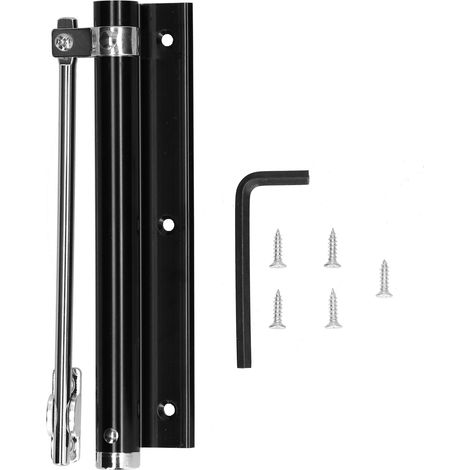 Fermeture de Porte Automatique en Acier Inoxydable, Amortisseur à Ressort Doux et Silencieux pour Maison et Hôtel (1/5)