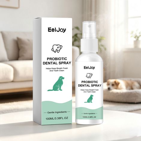 Spray buccal pour animaux, adapté aux chats et aux chiens, pour le nettoyage buccal, la fraîcheur de l'haleine et l'hygiène dentaire quotidienne – 100 ml (1/5)