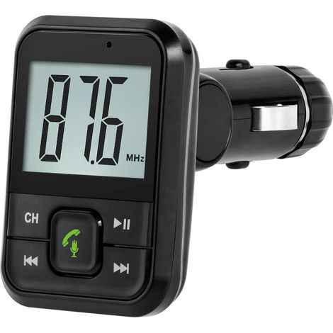 Trasmettitore FM Bluetooth AUX USB caricatore microSD