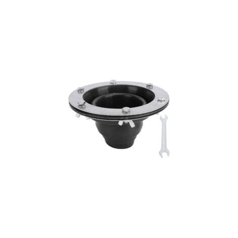 Kit de sortie de poêle de tente, manchon de tuyau en silicone haute température, solin de conduit de toit, compatible avec les sections à triple paroi, noir (1/5)