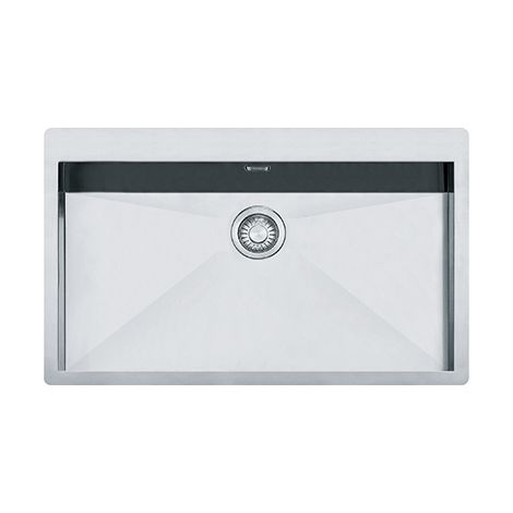 Franke PPX 210-78 TL. Tipo di lavello: Lavello ad incasso, Forma del lavandino: Rettangolare, Materiale del lavandino: Acciaio inox. Larghezza: 780 mm, Profondità: 512 mm - PPX21078TL - 127.0198.197 (1/2)