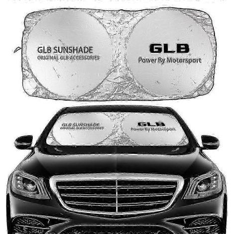 Hochwertiger Windschutzscheiben-Sonnenschutz für Mercedes G63, G500, GLA, GLB, GLC, GLE, GLS, ML und weitere Modelle – Autozubehör – Gut (1/5)