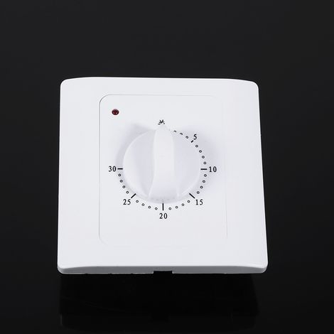 Minuteur numérique électrique 220 V CA 10 A 30 min avec compte à rebours et prise de commande (1/5)