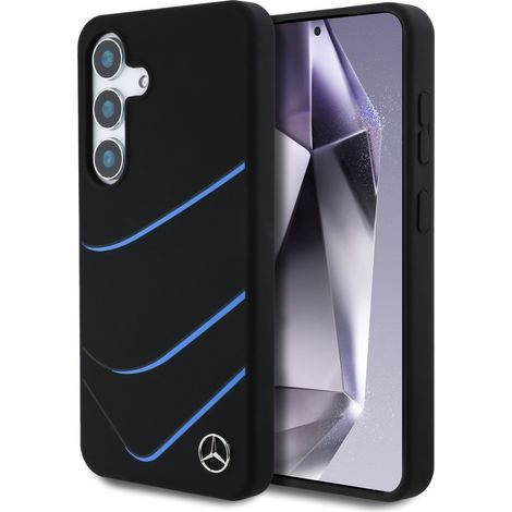 Funda MagSafe Mercedes para Samsung Galaxy S25, color negro. (1/5)