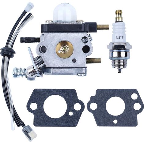 Kit de filtre de ligne de carburant, bougie d'allumage pour motobineuse Mantis 7222 Echo 12520013123, motobineuses, cultivateurs, remplacement  pour Zama C1U-K54A (1/5)