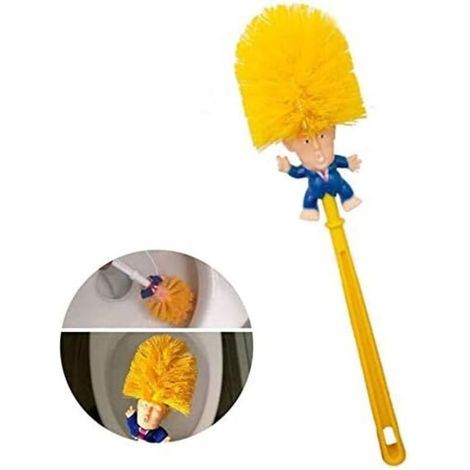 Lntyq Trump Toilettenbürste, Lustige Toilettenbürste, Make Great Great Again, Kreative Toilettenbürste fürs Badezimmer (1/5)