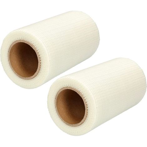 Lot de 2 bandes de recouvrement de joints SizeName en fibres de verre pour plaques de plâtre (150 mm à 20 m) (1/5)