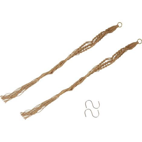 Suspension pour plantes Homoyoyo en corde de jute au design minimaliste moderne, (1/5)