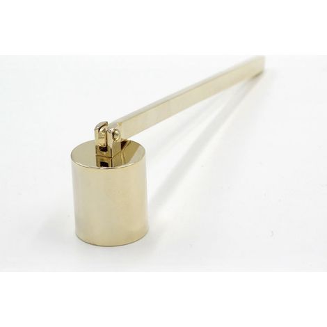 Éteignoir de mèche en acier inoxydable, long manche vintage pour bougies (1/5)