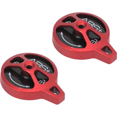 2 Pièces Cache-Fourche Étanche Rouge en Alliage d'Aluminium CNC pour Vélo (1/5)
