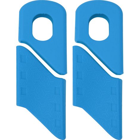 Lot de 4 manchons de protection en silicone pour manivelles de vélo (bleu) (1/5)