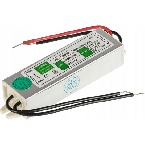 Fuente de alimentación LED 12V IP65 15W EcoLight