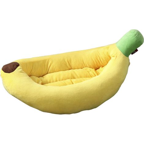 Panier peau forme coussin pour chien animal de compagnie chiot chat simple nid dessin animé doux convivial amovible lavable 70 40 15 cm 27.6 15.7 5.9 pouce 1100 g 38.8 oz (1/5)