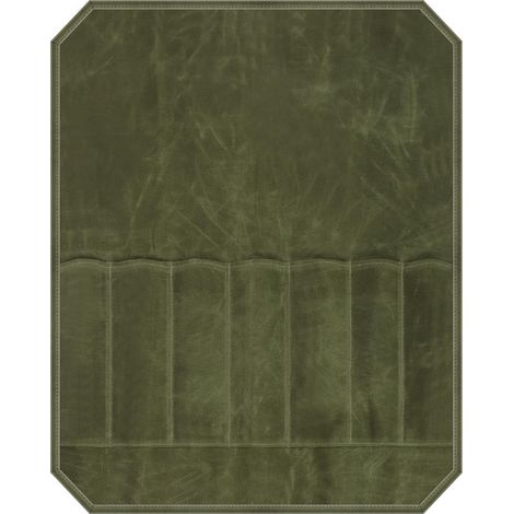 Rouleau de rangement pour couteaux de chef (5645cm), toile cirée, étui professionnel de cuisine avec poches, idéal pour voyage et travail. (1/5)