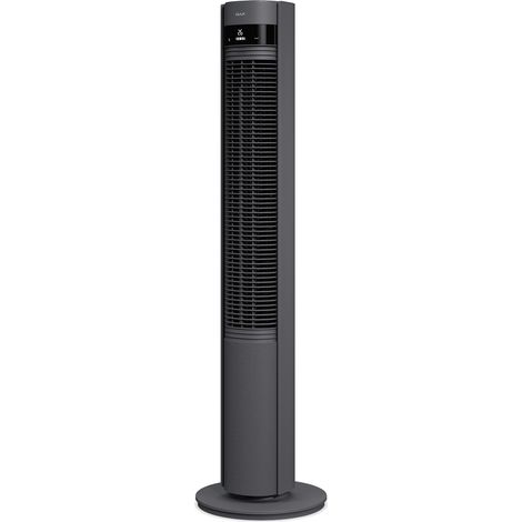 Duux Elevate – Ventilateur Colonne Silencieux avec Ioniseur – 26 Vitesses & Mode Nuit Intelligent – Gris (1/5)