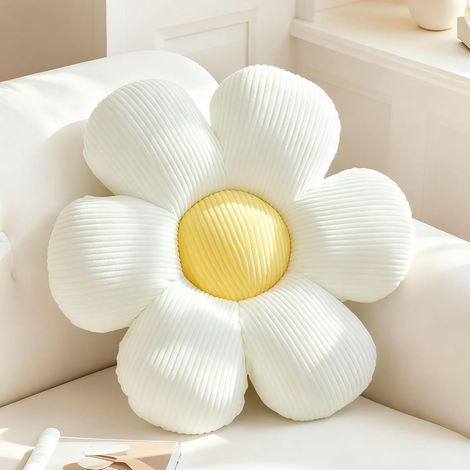 1 Coussin Fleur, Forme Florale, Tissu Doux, Décoration Intérieure, Salon Chambre Bureau (1/5)