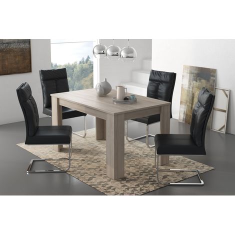 TAVOLO ALLUNGABILE 140/200X88XH78.5CM OLMO PERLA / (1/3)