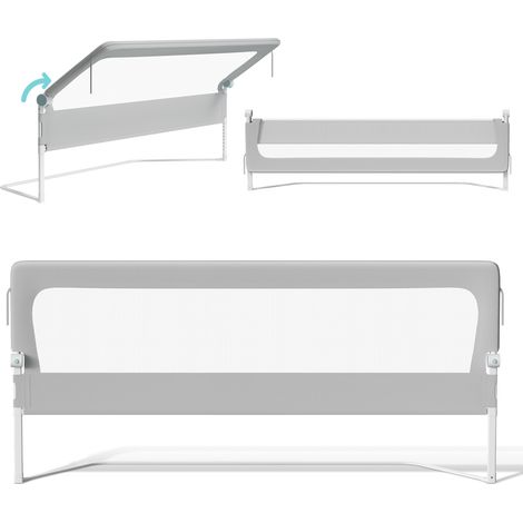 Randaco 180CM Spondina pieghevole per neonati/bambini Spondina pieghevole per letto Barriera protettiva per neonati in camera da letto