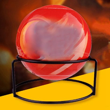 Bombe extinctrice portable à poudre sèche à lancer à la main, 4 kg, extincteur pour incendies d'entrepôt et de forêt, boule extinctrice automatique. (1/4)