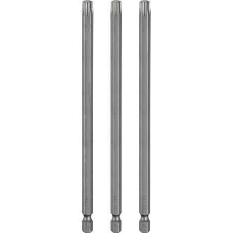 3 embouts Torx T40 1/4" tige hexagonale embouts de perceuse (1/5)