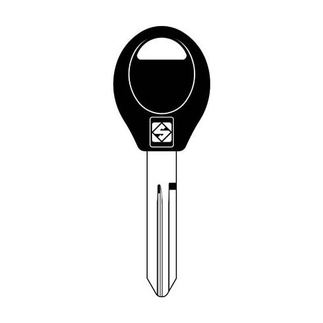 CHIAVE AUTO NISSAN NSN14CP SILCA - ACCIAIO NICHELATO- 5 pezzi
