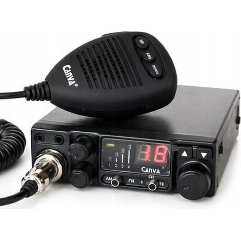 Radio CB Canva CB 520 AM FM ASQ 40 canali (1/4)
